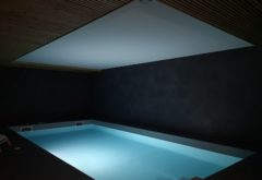 Gîte  - Piscine et spa - Piscine de nuit